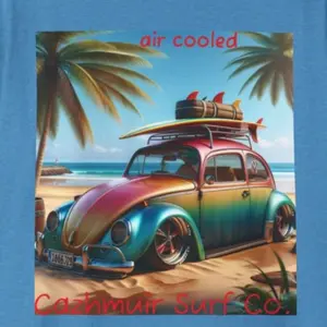 air cooled vw bug short sleeve t shirt. many colors and sizes