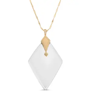Valentina Gold- Magnifier Pendant Necklace