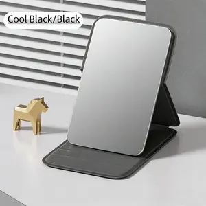 Portable Makeup Mirror, Foldable Mini Mirror for Dorms, High Aesthetic Value, Multiple Colors Available, Compact and Stylish Design, Modern Mirror
