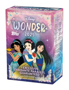 Topps 2025 Disney Wonder Blaster Box - 190 Card Tiered Set with Enchanted Autographs & Sketch Cards for Disney Fans