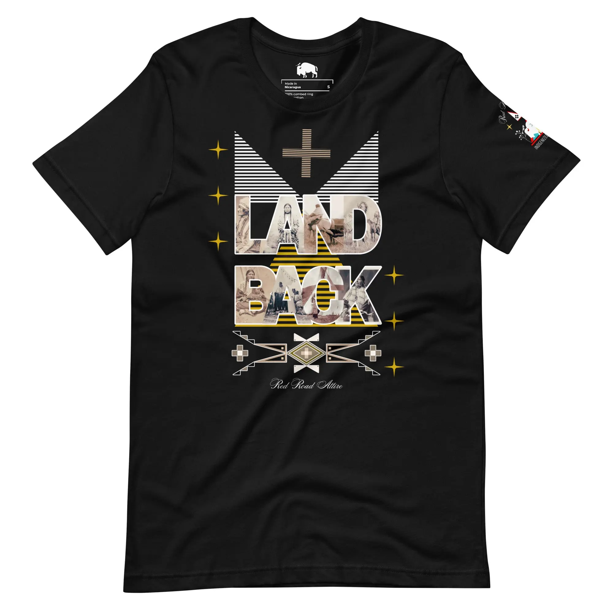 LAND BACK STATEMENT t-shirt