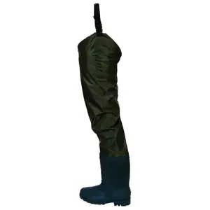 Frogg Toggs Mens Brown Rana II PVC Felt Bootfoot Hip Waders