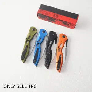 H7650 Folding Knife, Edc Multi-Functional Lightweight Pocket Knife, Fruit Knife, Kitchen Essential, Camping Hiking Choice, Holiday Gift