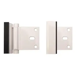 212 MAIN DG01-W Door Guardian, White Protector, Door Reinforcement, Childproofing, Easy-Install Forced-Entry Device, Lock Door