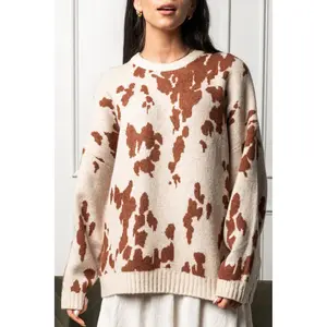 Til The Cows Come Home Oversized Sweater