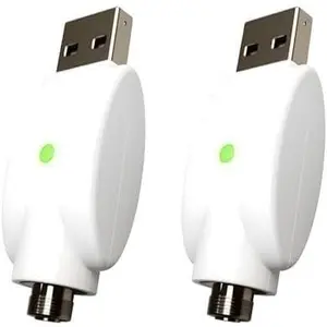 2 Pcs Replacement Tip Chargers for Wireless Soldering Iron - Charger with LED Indicator - Usable for ELMCONFIG, for JYJZPB, for Aigogo & More Soldering Iron Devices with Thread Tips