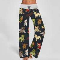 Christmas French Bulldog/Charcoal Gray