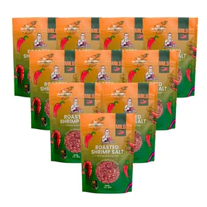 PREMIUM Roasted Shrimp Salt - 10 PACK MILD Flavor Natural Spice