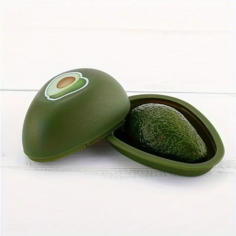 5pcs Food Storage Sealed Box with Lid，Keep Your Avocados Fresh and Delicious - Reusable Avocado Saver! for Restaurants