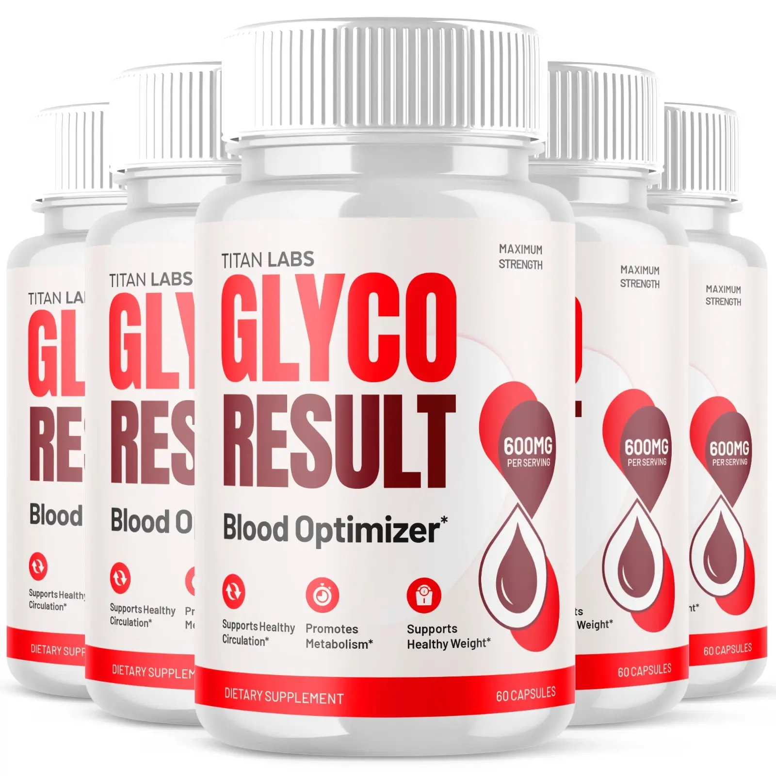 GlycoResult Advanced Blood Health Support Formula GlycoResult 300 Caps