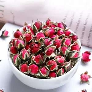 Dried Rose Buds Bulk - Versatile Floral Kit for Wedding Arch, Scented Vase, Photo Backdrop, DIY Crafts, Gift Box Filling, Home Décor & Display Window