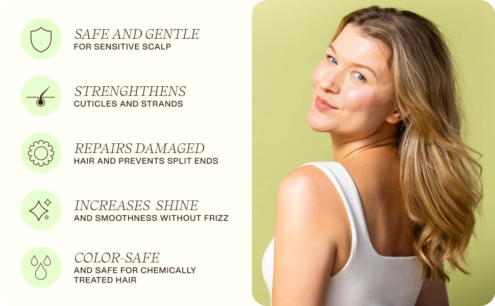 Ingreendients Conditioner – 100% Plant-Based, Organic Shea Butter & Tea Tree Oil, Sulfate-Free, Vegan, Color-Safe Hair Moisturizer