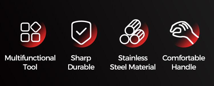 8-in-1 Multi-function Wire Stripper Electricians Voltage Testing Cable Cutting