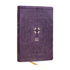 NRSVCE Sacraments of Initiation Catholic Bible, Purple Leathersoft, Comfort Print by Catholic Bible Press [Leathersoft Book]