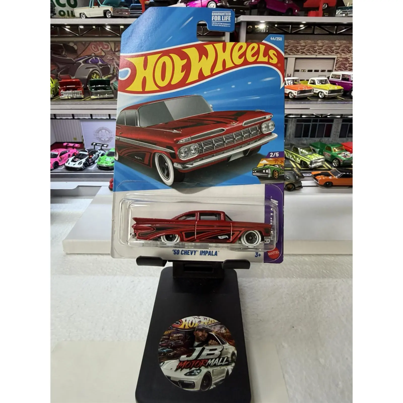 Hot Wheels 53 Chevy Impala Die-Cast Model Car 2/5 Series Collectible Toy for Kids and Adults