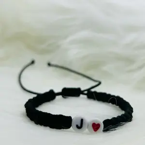 Bracelets with initials for men and women unisex