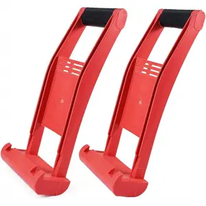 Plywood Carriers Handle 2 PACK, Sheetrock Tools Drywall Handtools, Drywall Lift Panel Hoist, Hercules Gripper Drought for Panel, Plywood Lifting Tool, Panel Carriers(170 lbs Load)