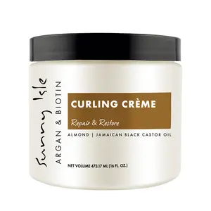 Sunny Isle Argan & Biotin Curling Crème 16oz