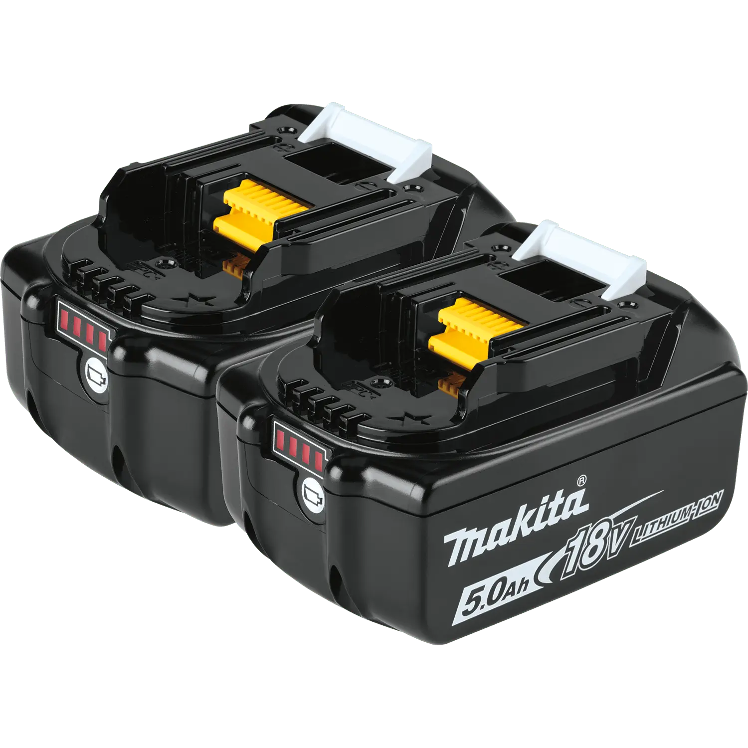 Makita (BL1850B-2) 18V LXT® 5.0Ah Battery, 2/pk