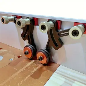 1pc One Way Feeder, Precision Clear-Cut Stock Guides For Table Saw, Woodworking Feather Loc Board, Anti Rebound Safety Pushing Auxiliary Tools