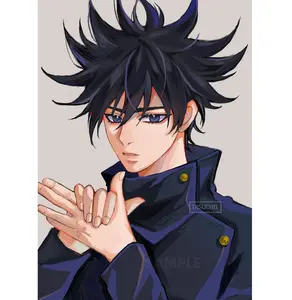 Shadow Summoner Anime Art Print