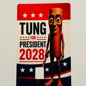 Tung For President 2028 Decorative Credit Card Skin