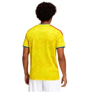 2526 Yellow Short-Sleeve Soccer Jersey