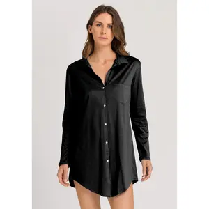 Hanro Cotton Deluxe Boyfriend Sleepshirt