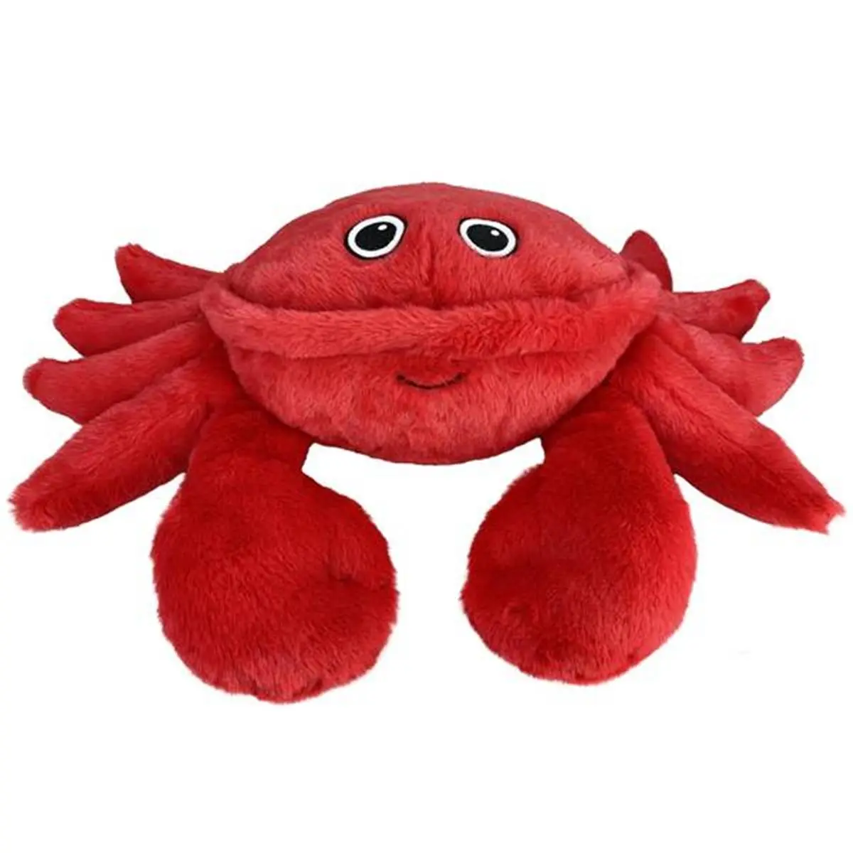 212 MAIN 24 in Large Size Jumbo Ultra Plush Crab-Shape Dog Squeak Toy - Durable Pet Supply for Engaging Play, Hours of Fun