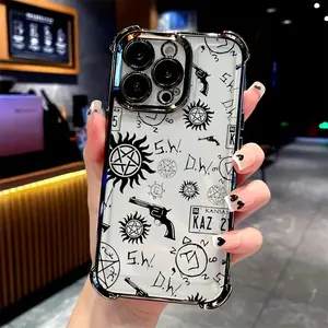 TV Series S-Supernatural Phone Case Compatible with for iPhone 17, 16, 15, 14, 13, 12, 11 Pro Air Plus ProMax and Samsung S26-S22 Plus shock-absorbing phone cases, fashionable gift.