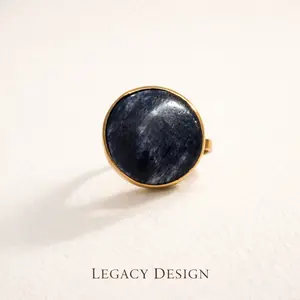 Midnight Kyanite Ring
