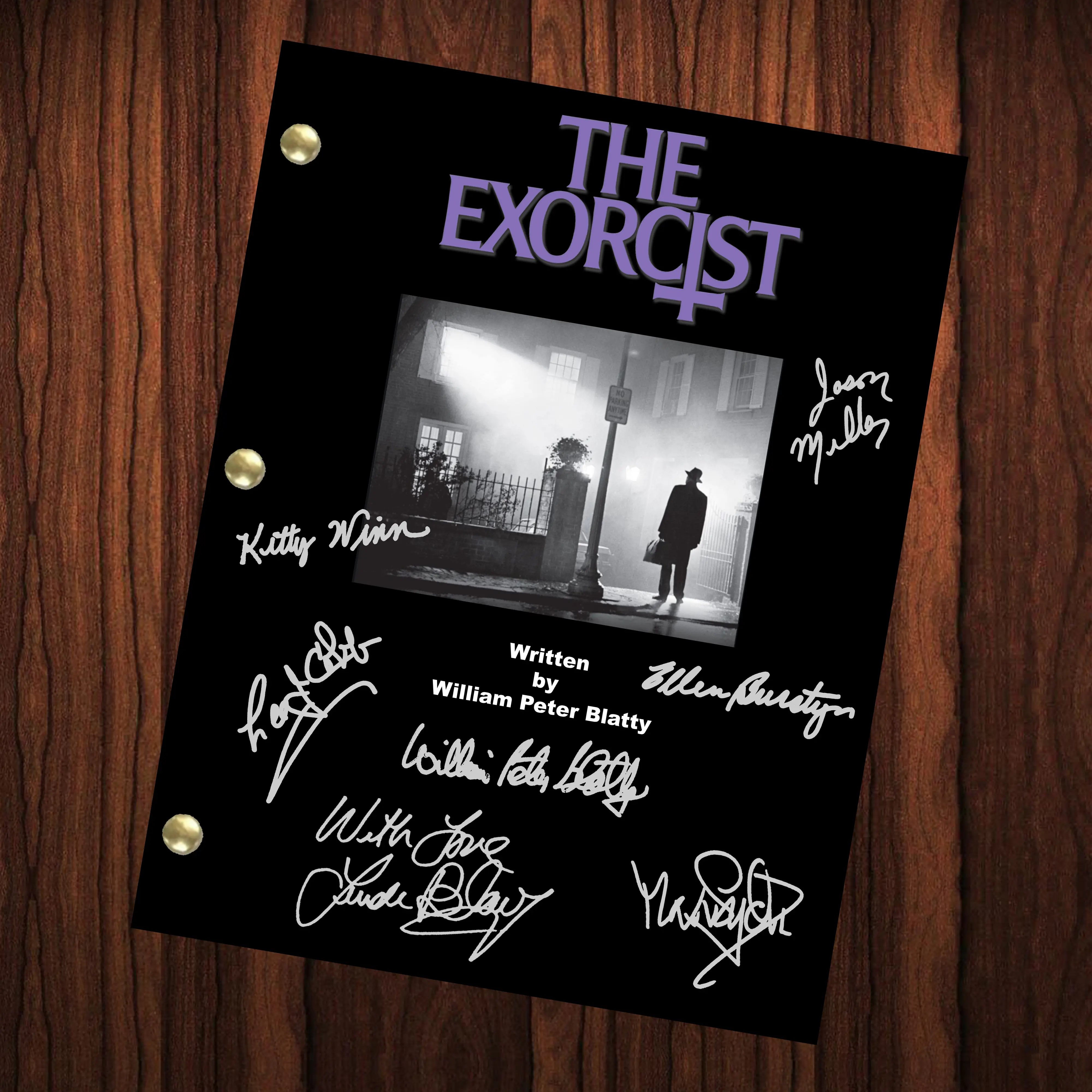 The Exorcist Autographed Signed Movie Script Reprint Full Screenplay ...