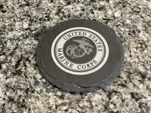 US Marine Corps Set of 4 Coasters