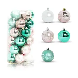 Christmas Balls for Tree 30pcs Shatterproof Ornaments Set K Color Christmas Tree Decorations Balls Festive Holiday Decor