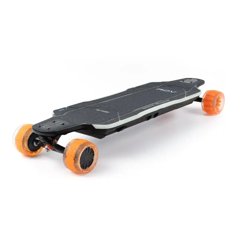 Exway ADV Hub Electric Skateboards , 105mm CloudWheels 864Wh Battery 100KM Range 45KM/H Top Speed Bifrost 3.0 LED Light