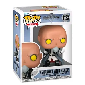Funko Pop! Games Kingdom Hearts Xehanort with Blade Vinyl Figure 1123 Collectible Disney Character Model