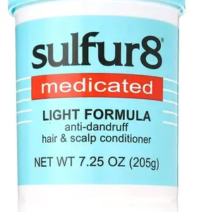 Sulfur8 Medicated Light Formula Anti-Dandruff Conditioner 7.25 Ounce STRICKLAND240150 for Scalp Itching and Irritation