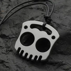（Titanium Alloy）Cute Cartoon Skull Figurine – Mini Desk Ornament, Fun Home Decoration, Collectible Display