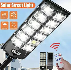 504 Solar Street Light: “Upgraded Solar Street Light — Super Bright, Dusk-to-Dawn Lighting, Wide-Angle Motion Sensor, Remote Control & IP65 All-Weather Outdoor Use”