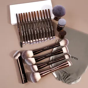 Maange 21-Piece Makeup Tool Set with 20 Professional Face Brushes, Foundation Brush, Eyeshadow Brush, Blush Brush, Loose Powder Brush, Makeup Tools Set