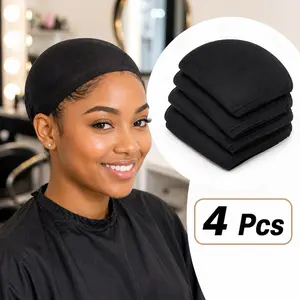 Stretch Wig Caps 4PCS / 6PCS Bundle Ultra Thin Stocking Cap for Wigs Braids & Hair Protection Secure Fit American English outdoorfun