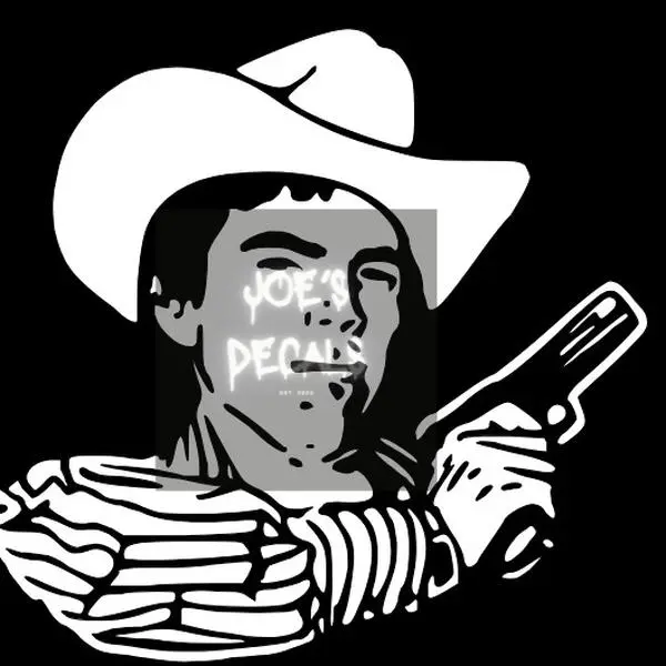 Chalino Car Exterior Sticker - Show Love for Chalino Latin Music & Culture Decor, 8x8 High-Quality Long-Lasting Decal, Great Gift for Music Lovers, Fits Cars, Trucks, Windows, Decal Sticker