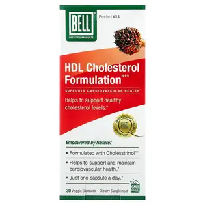 Bell Lifestyle HDL Cholesterol Formulation , 30 Veggie Capsules