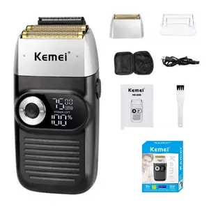 Rechargeable Hair Shaver for Men, Electric Shaver, Beard Electric Razor, Bald Head Shaving Machine for Barber Salon Home