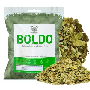 Herbalista - Boldo Herbal Tea 2 oz (58g) - Peumus Boldus | Wildcrafted Loose Leaf Herbal Tea | Natural Mexican Herb for 20+ Cups | Premium Quality Wild Harvested Boldua Boldus Boldo Herb