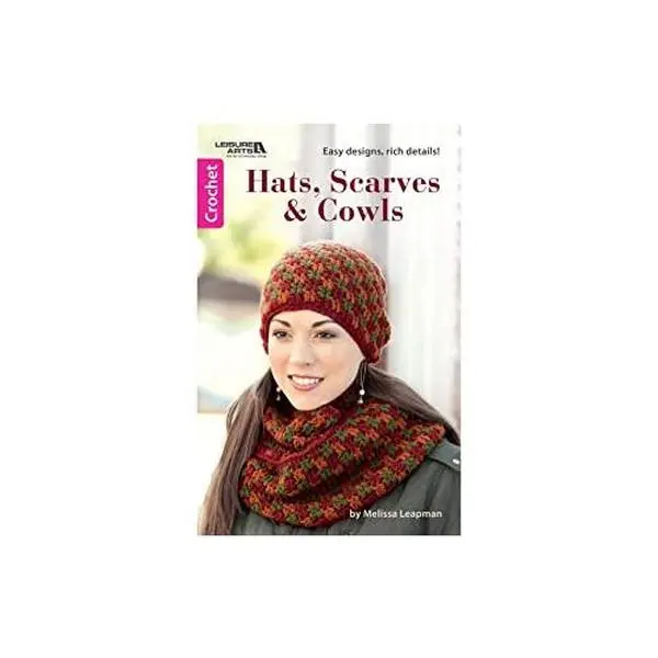 Used English Craft Book: Easy Hat, Scarf, Cowl & Neck Warmer Designs, Rich Details for Creating Projects (Paperback by Melissa Leapman, 0.22 lb)
