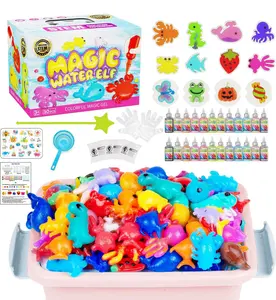 Magic Water Elf STEM Science Kit for Kids, DIY Gel Animal Maker Toy, Sensory Water Creatures Lab, Montessori Educational STEM Activity, Creative Arts & Crafts Kit, Screen Free Learning Toy, Birthday Gift for Boys Girls Ages 3-12