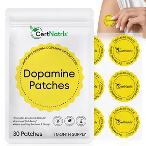 Dopamine Patch Set, Emotion Balance & Focus Booster Patches, Emotion Balancing, Wearable Health Care for All Ages, Office & Sports Use, 30 Sheets Per Pack
