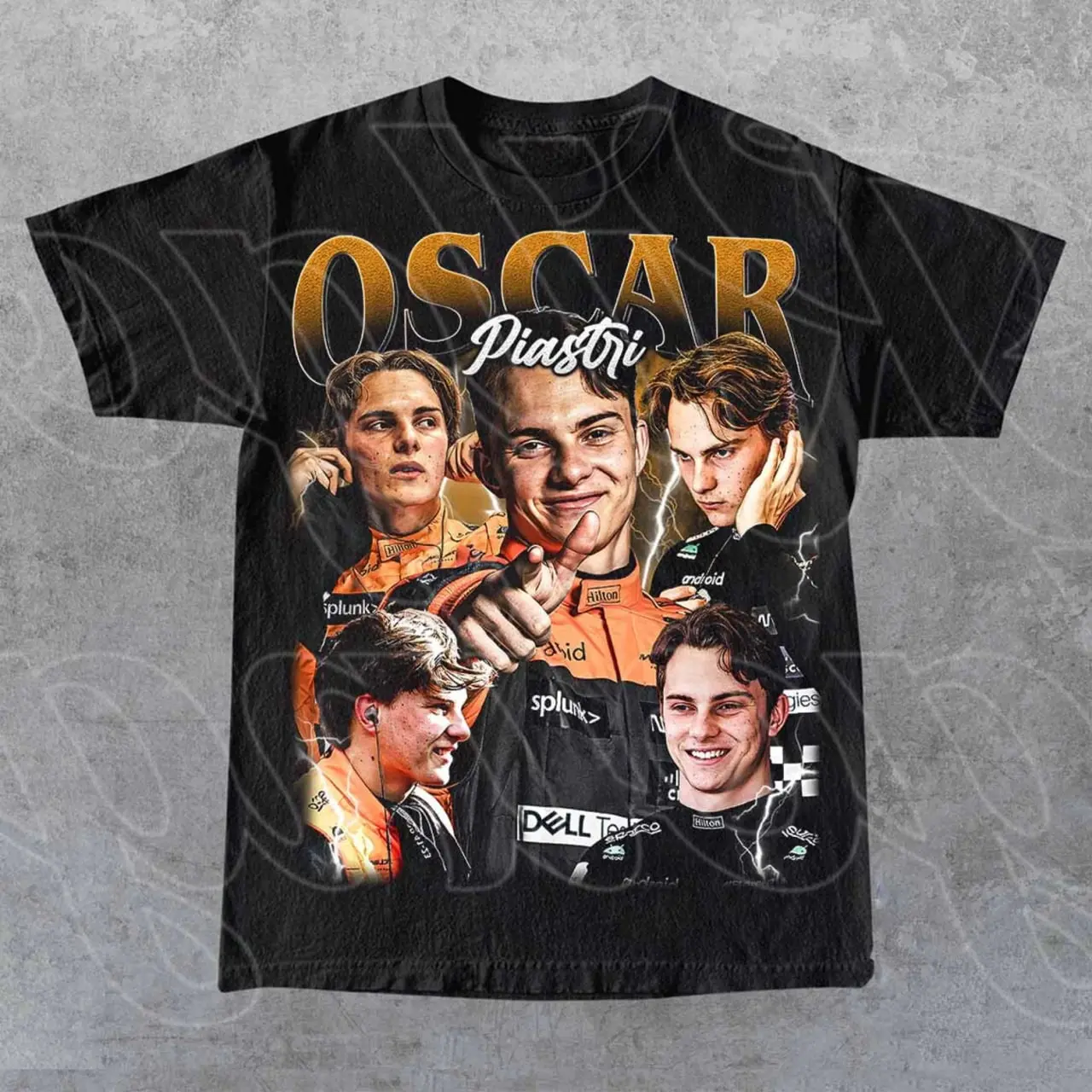 Limited Oscar Piastri Vintage T-Shirt, Gift For Woman and Man Unisex T-Shirt FD