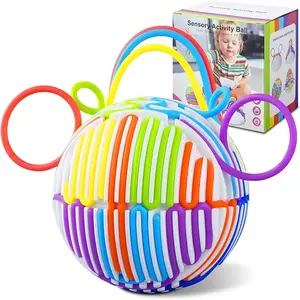 Sensory Fidget Toys for Kids, Sensory Activity Ball , Sensory Toys for Kids 3+ & Adults Calming Focus Stress Relief, Travel-Friendly Sensory Toys (Portable Tactile Learning Activity)
